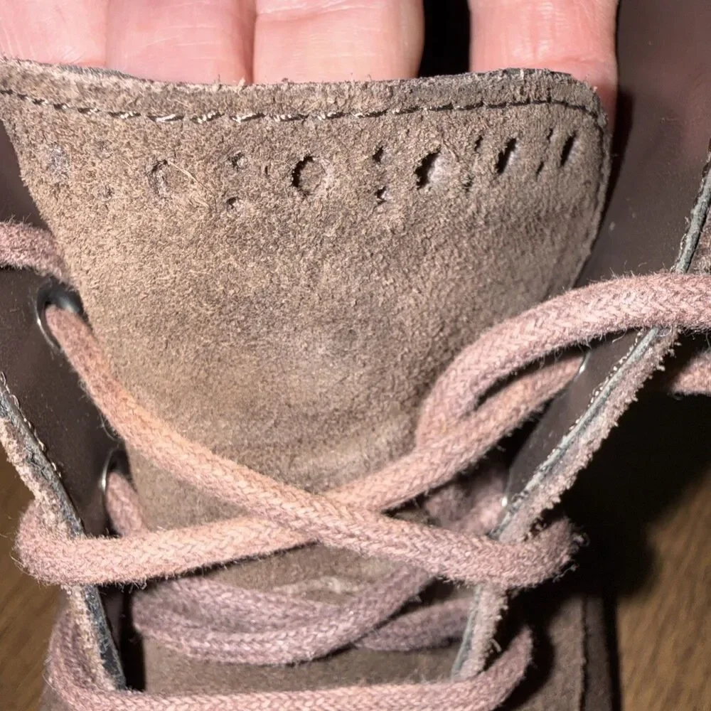 Cole Haan Men 8M Brown Suede Chukka Boots Lace Up Desert Ankle Dress Shoes